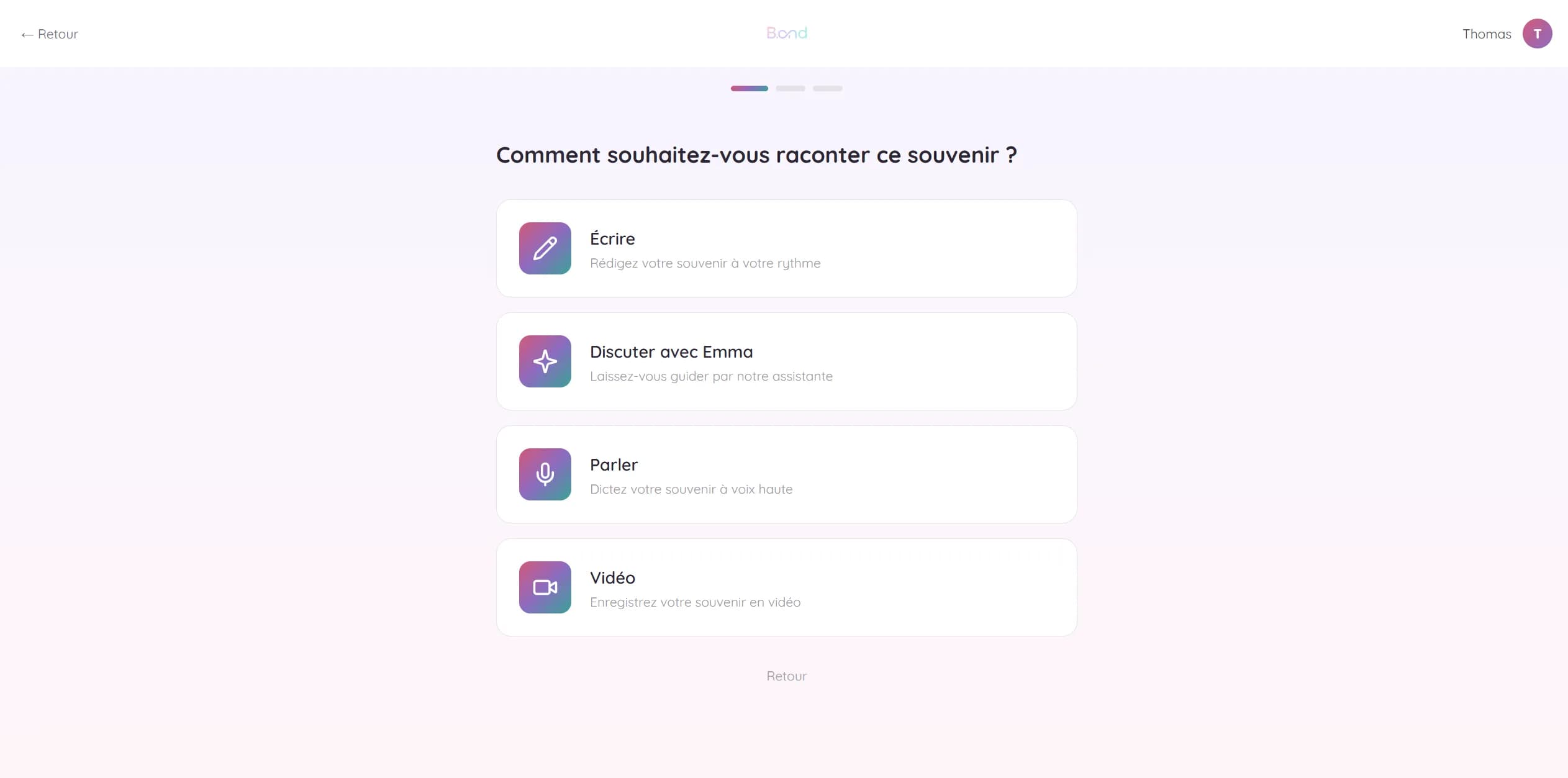 Création guidée